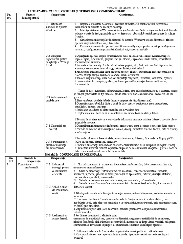 Anexa Informatica | PDF