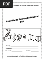 percepção musical