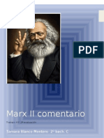 Marx II Comentario