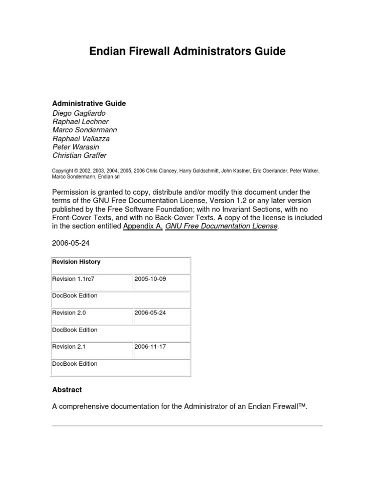 Endian VPN | PDF | Proxy Server | Ip Address