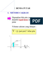 Volume Benda Putar