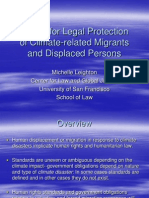 Legal Protections for Climate-related Migrants and Displaced Persons