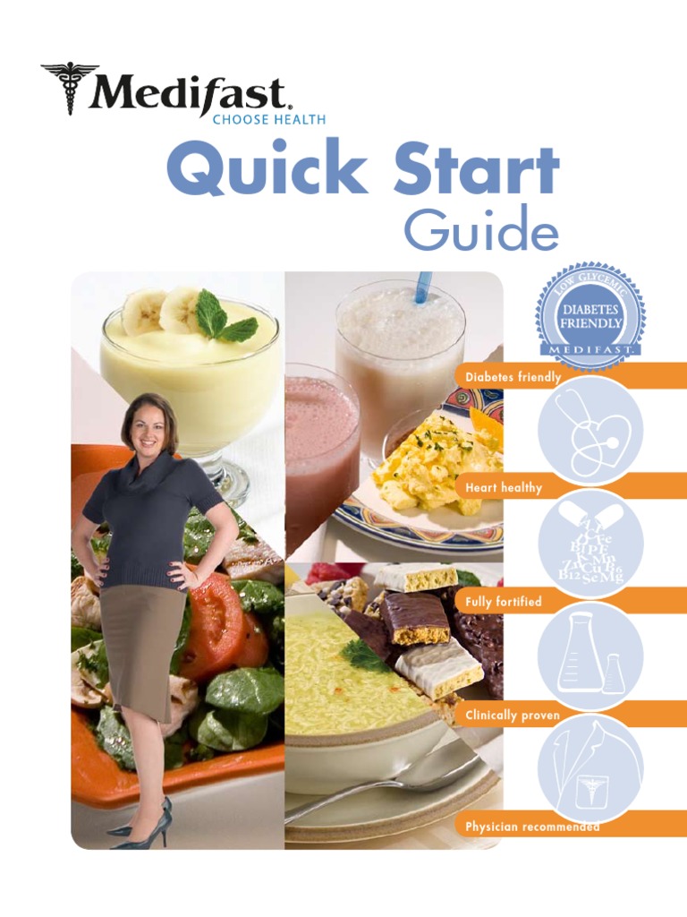 Medifast Quick Start Guide | PDF | Weight Loss | Dieting