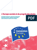Europe Sociale Progrès Droits PDF