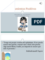 Pensamientos Positivos