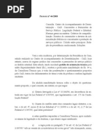 Parecer Transporte Intermunicipal Trib Contas RS