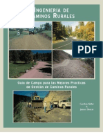Guia de Campo para Las Mejores Practicas de Gestion de Caminos Rurales - Ingenieria de Caminos Rurales