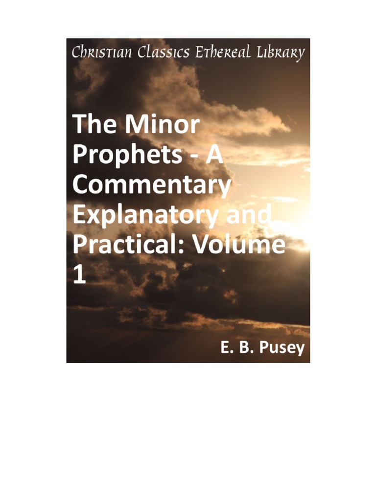 Prophets 1 Pdf Prophet Exegesis
