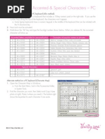 Special Characters PDF