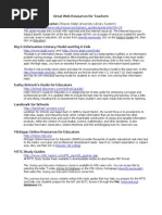 Download Great Web Resources for Teachers by wsuinst SN13671457 doc pdf