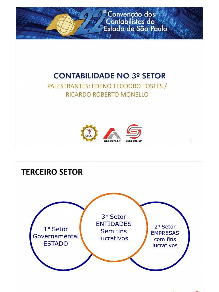 Contabilidade No Terceiro Setor | PDF | Finanças e Administração de ...