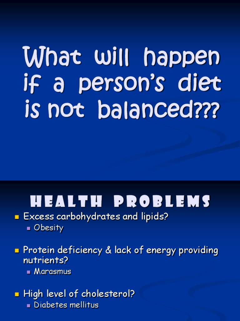 Effects of Malnutrition on Health | PDF