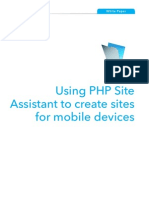 Mobile-Website Using PHP