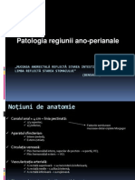 Patologia Regiunii Anoperianale