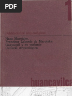 Guayaquil y su variante cultural arqueológica. Hans Marotzke y Francisca Laborde de Marotzke, Guayaquil, 1970.