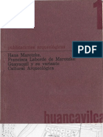 Guayaquil y su variante cultural arqueológica. Hans Marotzke y Francisca Laborde de Marotzke, Guayaquil, 1970.