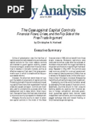 The Case Against Capital Controls: Financial Flows, Crises, and The Flip Side of The Free-Trade Argument, Cato Policy Analysis No. 403