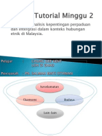 Menganalisis Kepentingan Perpaduan Dan Intergrasi Dalam Konteks Hubungan Etnik Di Malaysia