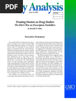 Download     Treating Doctors as Drug Dealers The DEAs War on Prescription Painkillers Cato Policy Analysis No 545   by Cato Institute SN13673267 doc pdf