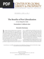 Download     The Benefits of Port Liberalization A Case Study from India Cato Development Policy Analysis No 7   by Cato Institute SN13673695 doc pdf