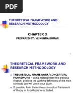 Chapter 3 - Theoretical Framework and Research Methodology