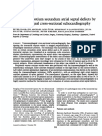 Detection of Ostium Secundum Atrial Septal Defects by PDF