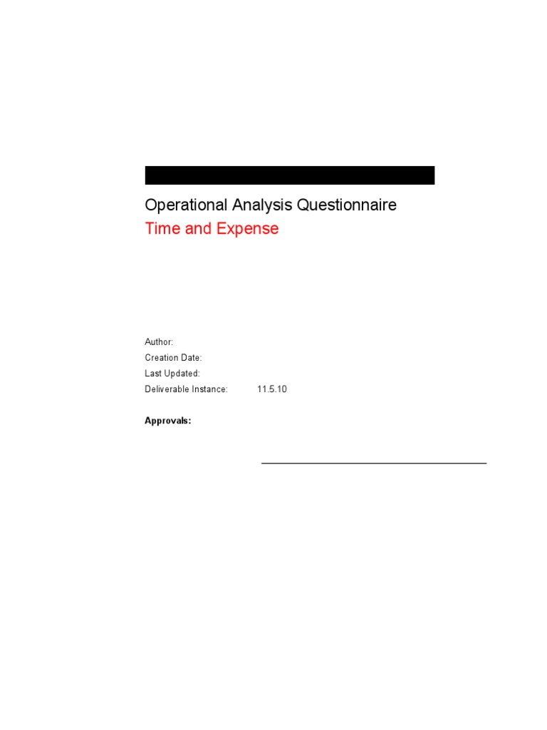 Oracle EBS Setup Questionnaire TE | PDF | Expense | Credit Card