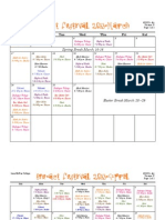 Production Calendar P