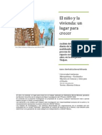 El Niño y La Vivienda, Un Lugar para Crecer