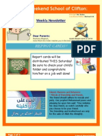 Islamic Weekend School of Clifton:: Reprot Cards!!