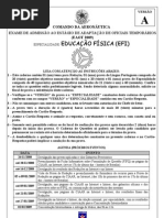 Ciaar 2008 Ciaar Oficial Temporario Educacao Fisica Prova