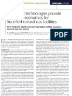 Advanced Technologies Provide Improved Economics for LNG Facilities