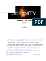 Serenity (190 Pages)