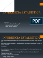 Estimación e inferencia estadística