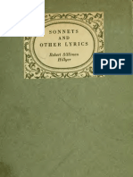 Sonnets and Other Lyrics by Robert Hillyer