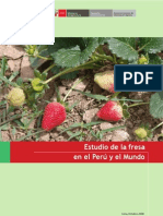 Estudio de la producción y exportación de fresas en el Perú