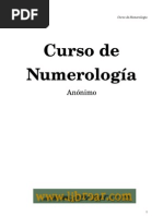 Curso de Numerologia Ensayo PDF