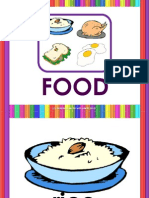 Types of Food and Drinks Listed