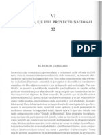 El Estado, Eje Del Proyecto Nacional. Historia Del Siglo XX Chileno. Correa Et Al.