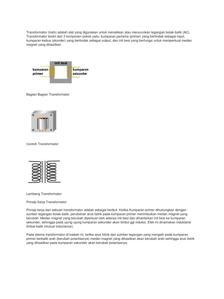 Trafo | PDF