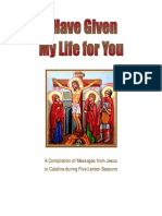 Lenten reflections, testimony of catalina, visionary