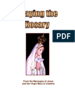 Praying the rosary, testimony of catalina, visionary