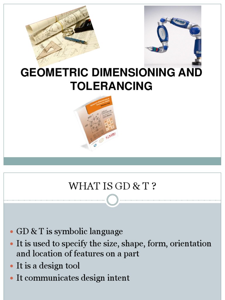 GD&T | PDF | Engineering Tolerance | Symbols