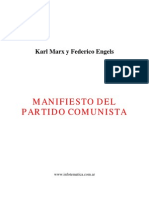 Manifiesto Comunista PDF