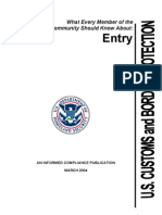 Entry - Us CBP PDF