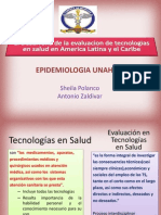 Evaluacion de Las Tecnologias en Salud en America