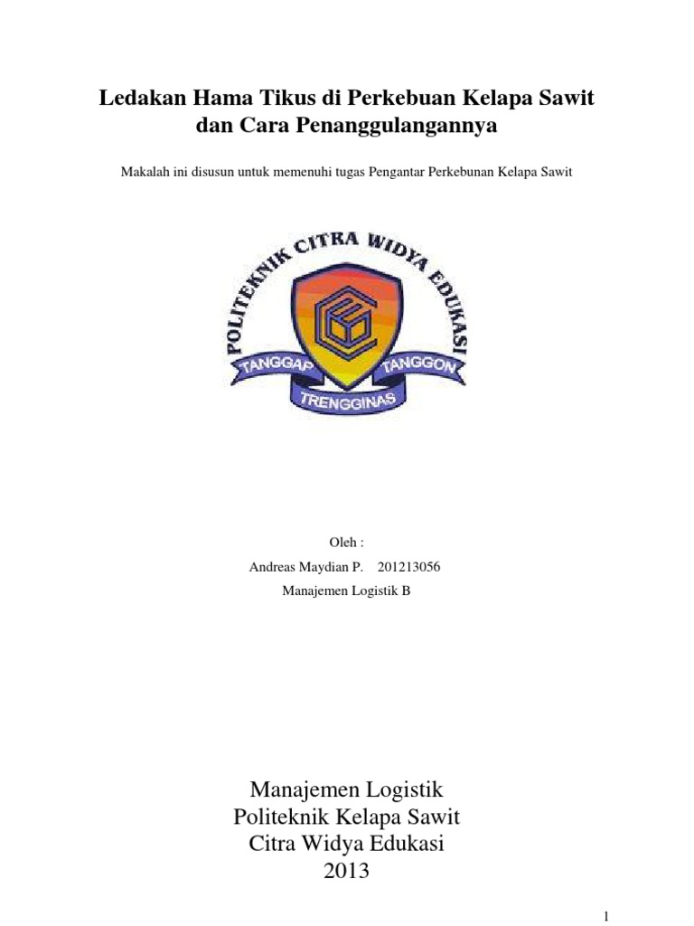 Ledakan Hama Tikus