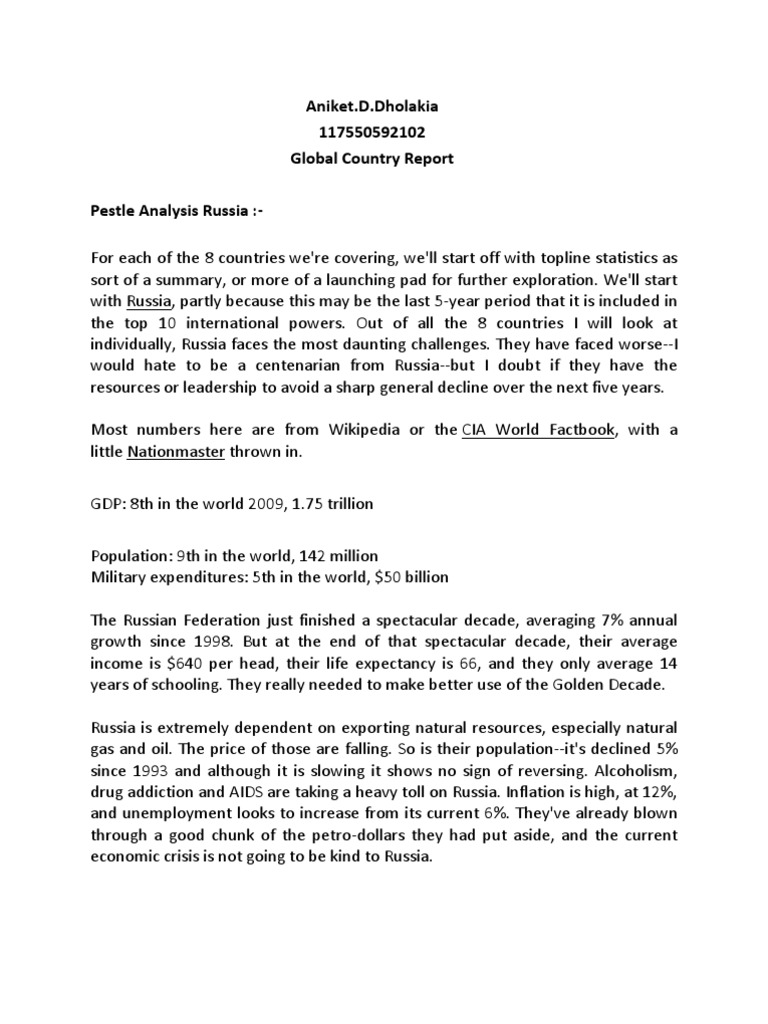 Political analysis of russia picture