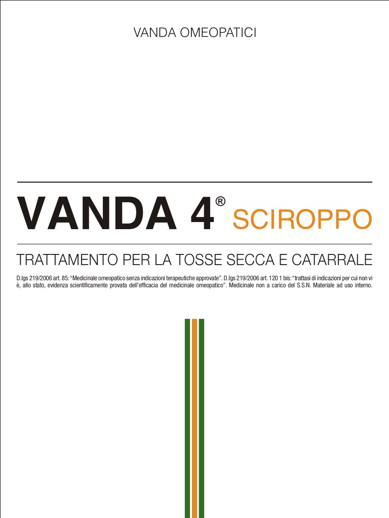 Scheda Vanda 4, Vandaomeopatici | PDF