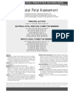 Antenatal Fetal Assessment